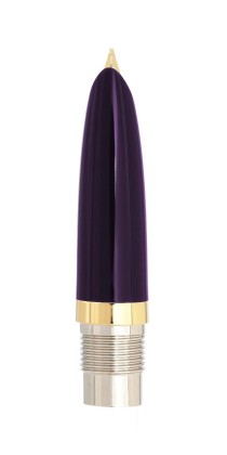 Зона захвата с золотым пером для Parker Prm Plum GT 18K (M)